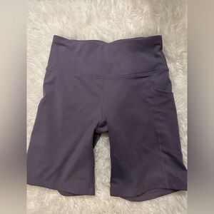 DKNY Women's Purple Bike Shorts